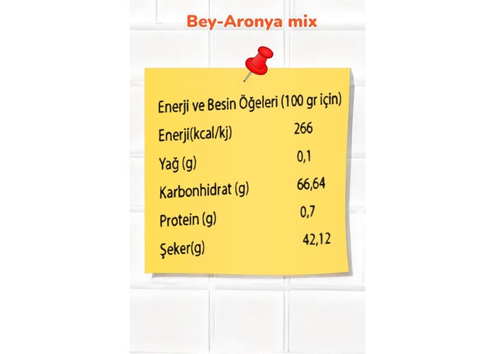 Organik Bey Aronya Mix (260gr) - Beyorganik