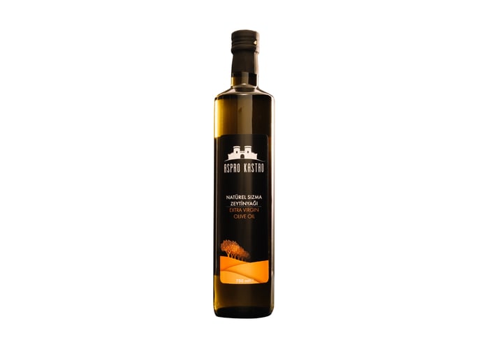 Olgun Hasat Natürel Sızma Zeytinyağı Turuncu (750ml) - Aspro Kastro