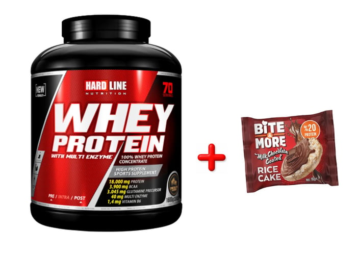 Hardline %100 Whey Protein Çikolata (1600gr)