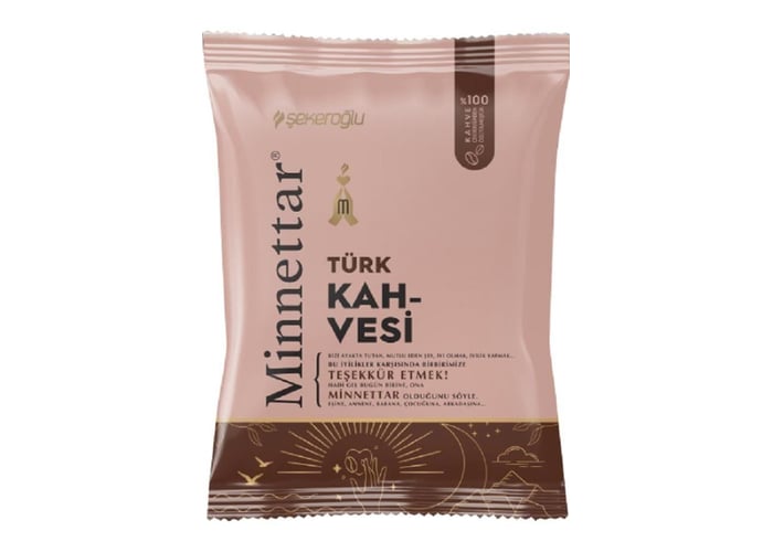 Minnettar Türk Kahvesi (100gr) - Minnettar