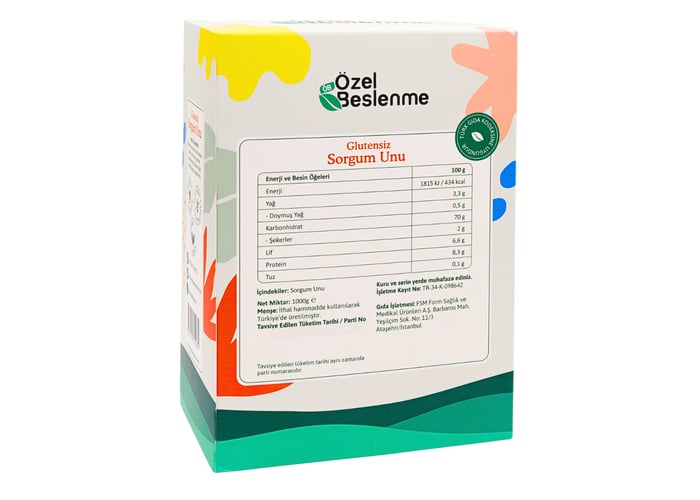 Sorgum Unu (Glutensiz, 1000gr) - Özel Beslenme