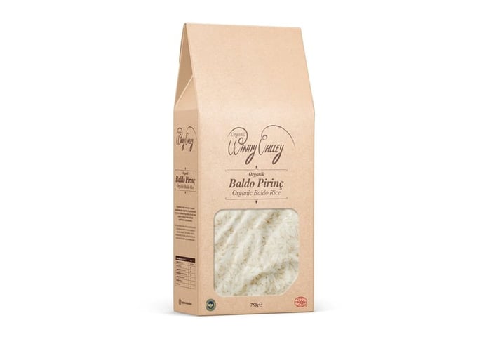 Organik Baldo Pirinç (Pilavlık, 750gr) - Windy Valley