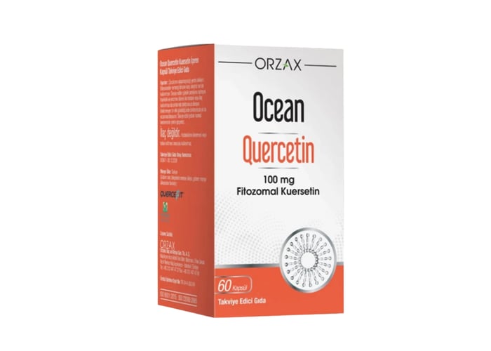 Ocean Liposomal Quercetin (60 kapsül, 100mg) - Orzax
