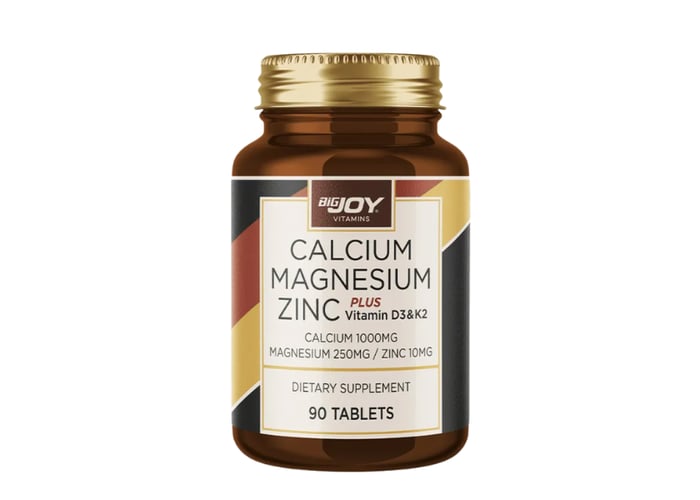 Vitamins Calcium Magnesium Zinc (90 tablet) - Bigjoy