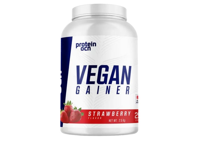 Gainer Çilek (Vegan, 2500gr) - Proteinocean