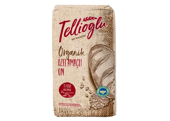 Organik Özel Amaçlı Un (1000gr) - Tellioğlu