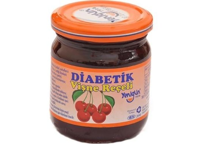Vişne Reçeli (Diyabetik, 230gr) - Yenigün