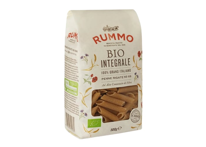 Organik Kepekli Penne Rigate (500gr) - Rummo