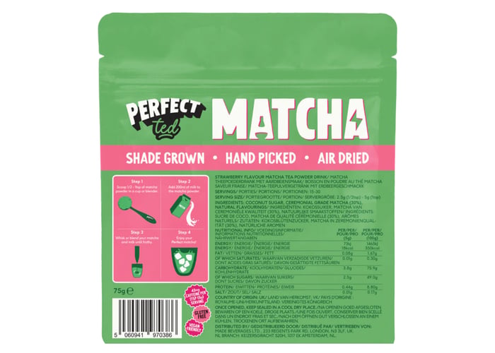 Strawberry Matcha (75gr) - Perfectted