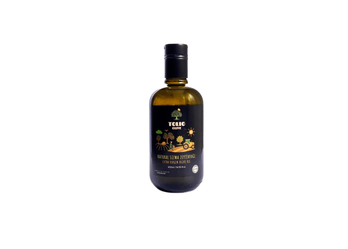 Soğuk Sıkım Natural Sızma Zeytinyağı (500ml) - Tolio Farm