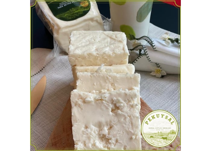 Trakya Tam Yağlı Gold İnek Beyaz Peyniri (1kg) - Pekuysal Doğal Çiftlik
