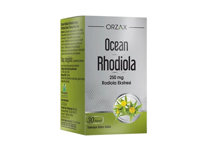 Ocean Rhodiola Kapsül 250mg (30 kapsül) - Orzax