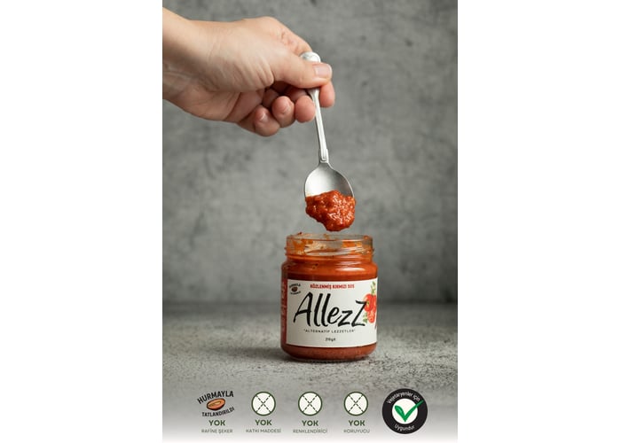 Közlenmiş Kırmızı Sos (210gr) - Allezz