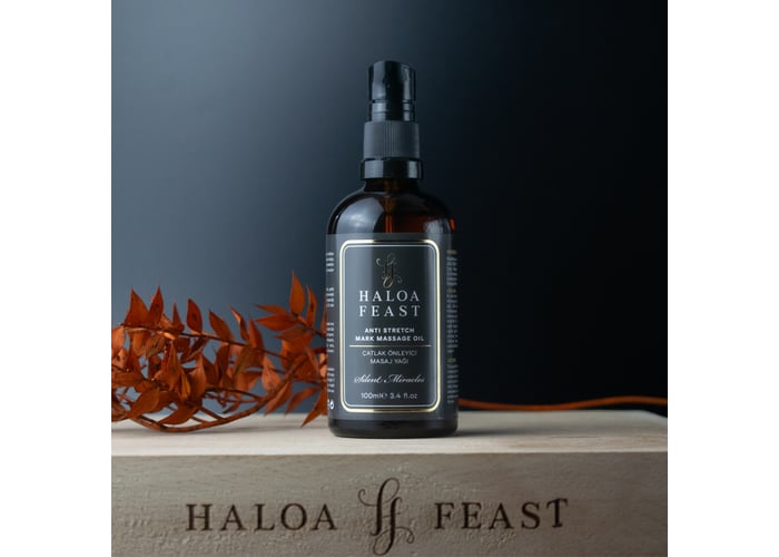 Çatlak Önleyici Vücut Masaj Yağı (100ml) - HALOA FEAST
