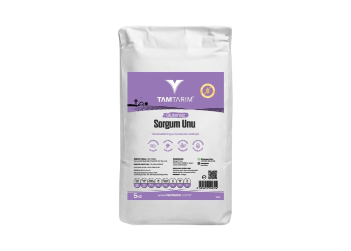 Glutensiz Sorgum Unu (5kg) - Tam Tarım