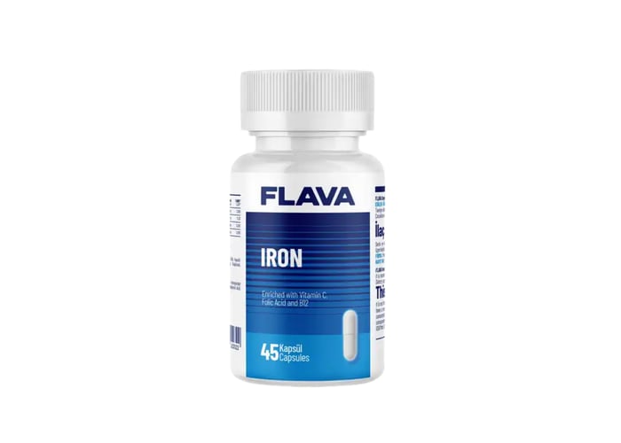 Iron (45 kapsül) - Proteinocean