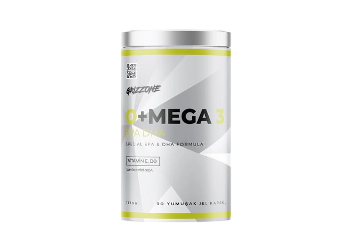 Grizzone O+Mega 3 (Jel Kapsül, 90 adet)