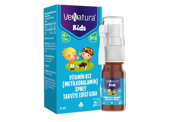 Kids Metilkobalamin Sprey Takviye Edici Gıda (5ml) - Venatura