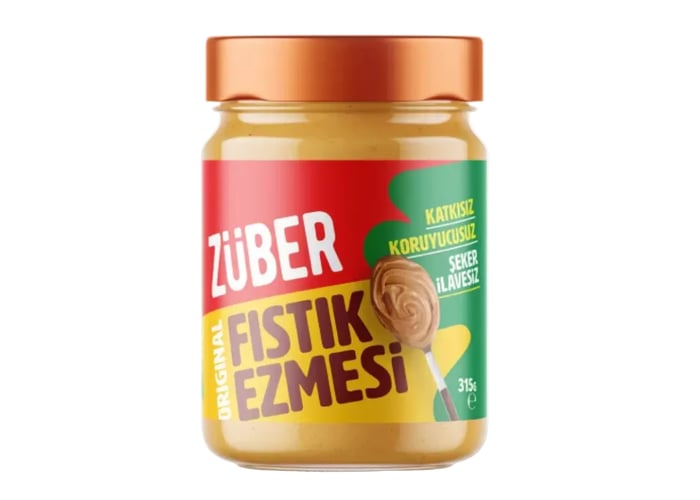 Fıstık Ezmesi (Ballı, 315gr) - Züber