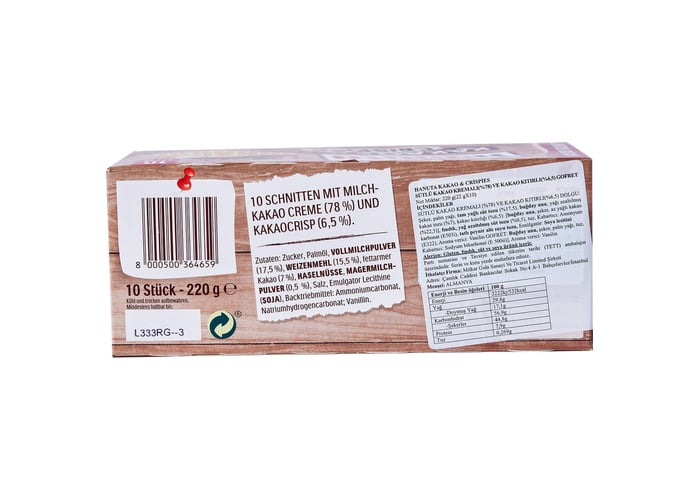 Kakao & Crispies (220gr) - Hanuta