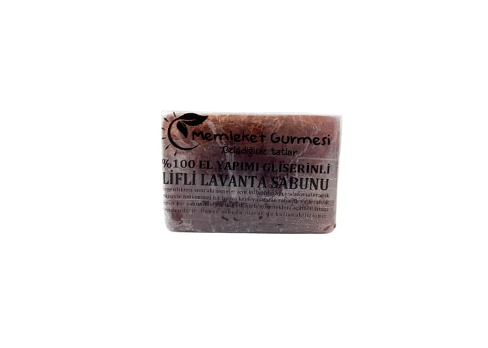 Lavanta Sabunu (Kendinden Lifli, 120gr) - Memleket Gurmesi
