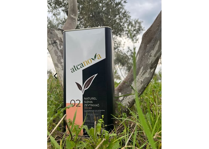 Soğuk Sıkım Sızma Zeytinyağı (Güney Ege, 2025 Yeni Hasat, Soğuk Sıkım, 5 Litre) - AtcaNova