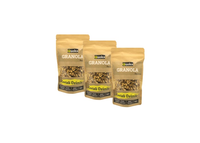 Cevizli Üzümlü Granola (3 adet x 200gr) - Quoka