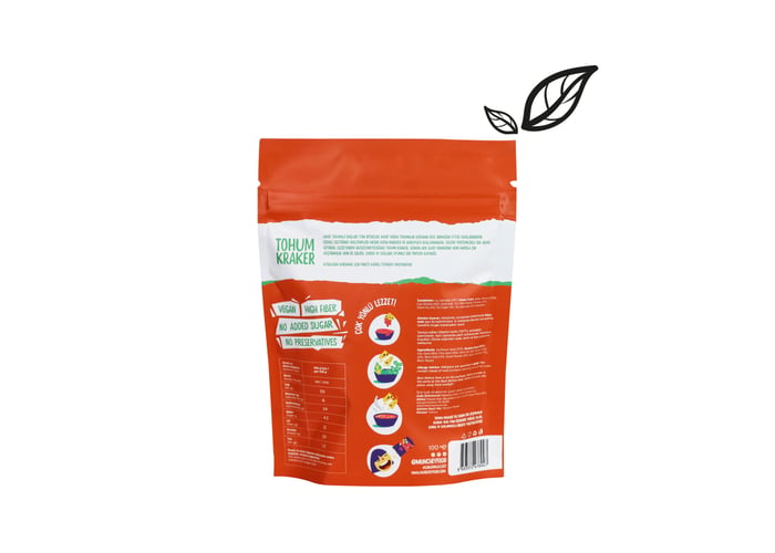 Soğan ve Sarımsak Tohum Kraker (6 adet x 100gr) - Munchey Food