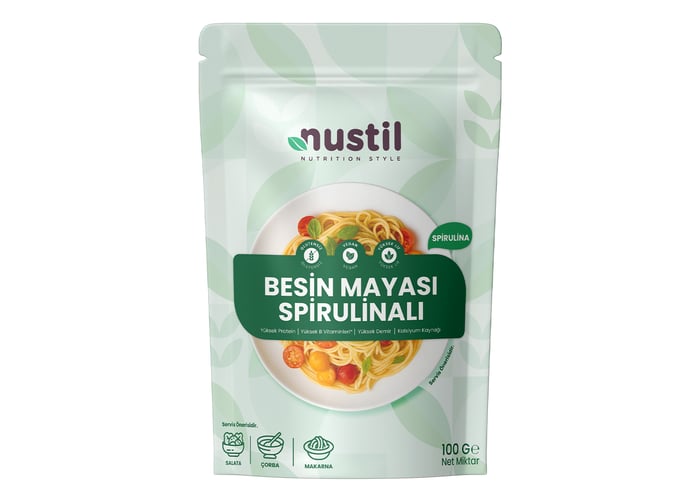 Spirulinalı Besin Mayası (100gr) - Nustil