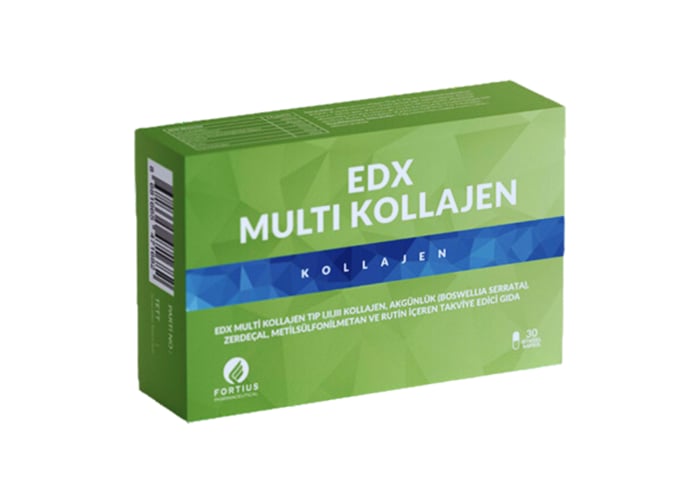EDX Multi Kollajen (30 bitkisel kapsül) - Fortius