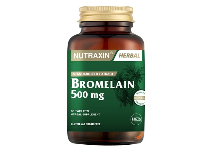Bromelain (500mg, 60 tablet) - Nutraxin