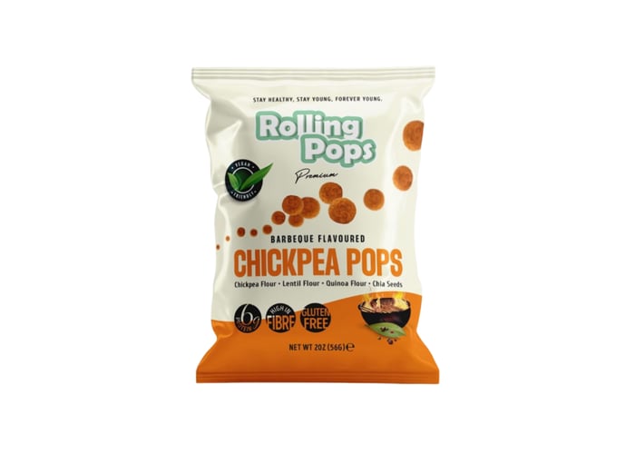 Premium BBQ Nohut Cipsi (56gr) - Rolling Pops