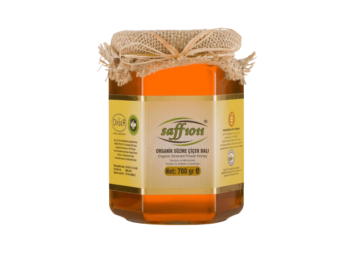 Organik Süzme Çiçek Balı (700gr) - Saff 1011