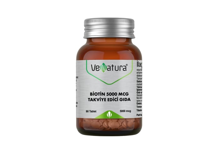 Biotin (5000mcg, 90 tablet) - Venatura