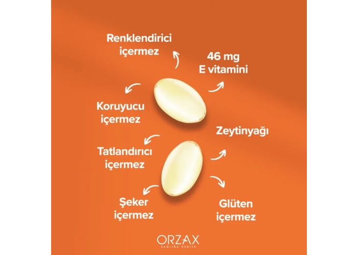 Ocean E Vitamini (30 kapsül) - Orzax