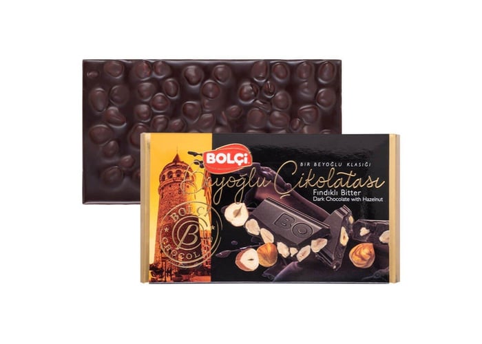Beyoğlu Fındıklı Bitter Çikolata (60gr) - Bolçi