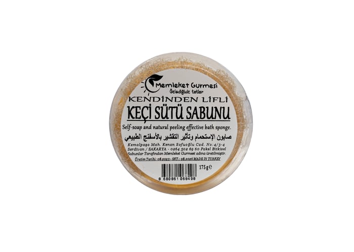 Kendinden Lifli Keçi Sütü Sabunu (165gr) - Memleket Gurmesi