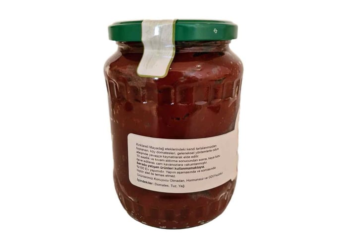 Trakya Tarla Domates Salçası (700gr) - Pekuysal Doğal Çiftlik