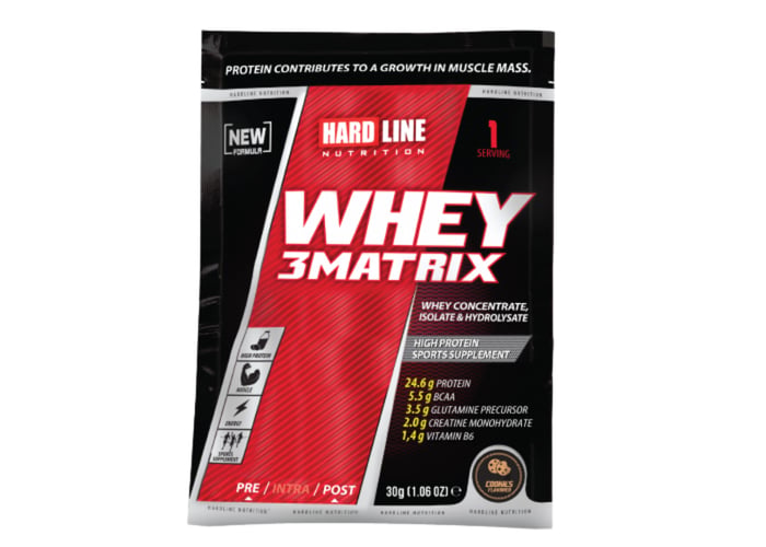 Whey 3 Matrix Kurabiyeli Saşe (30gr) - Hardline