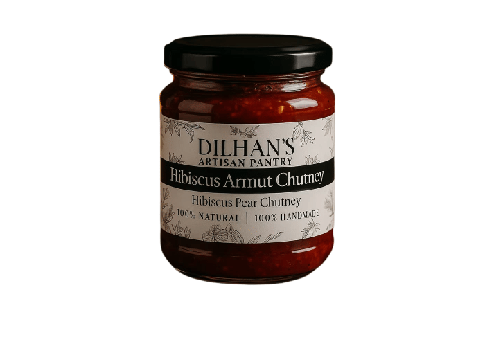 Hibiskus Armut Chutney (300gr) - Dilhan’s Artisan Pantry