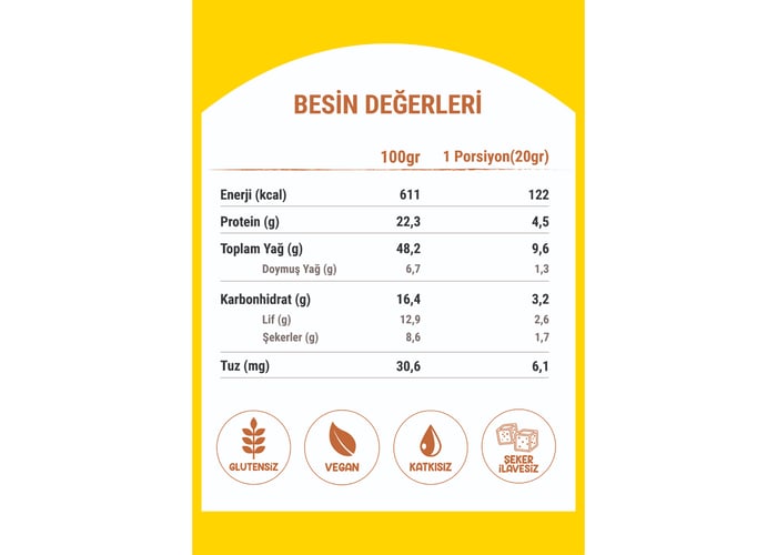 Kakao Çekirdekli Fıstık Ezmesi (300gr) - Muni