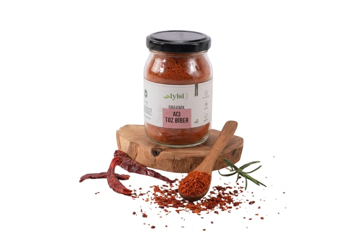 Organik Acı Toz Biber (85gr) - İyisi Organik