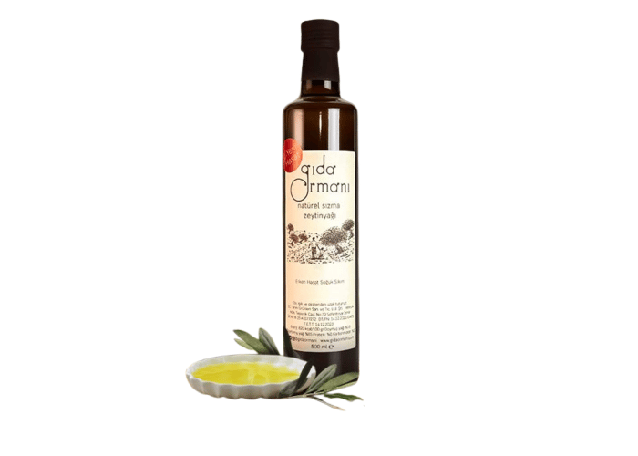 İlk Hasat Filtresiz Natürel Sızma Zeytinyağı (2025/26 Hasat, Domat Cinsi, 500ml) - Gıda Ormanı