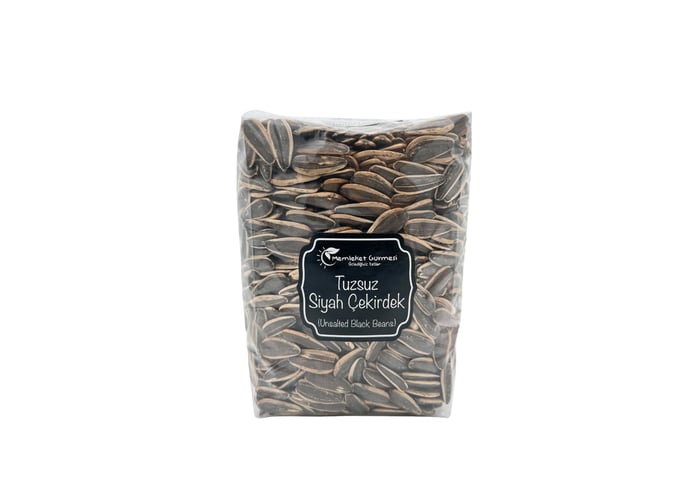 Kuruyemiş Serisi: Siyah Çekirdek (Tuzsuz, 400gr) - Memleket Gurmesi