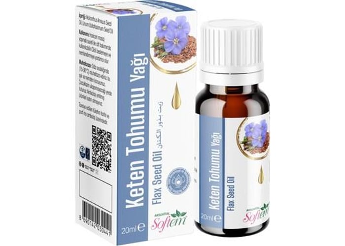Keten Tohumu Yağı (20ml) - Softem