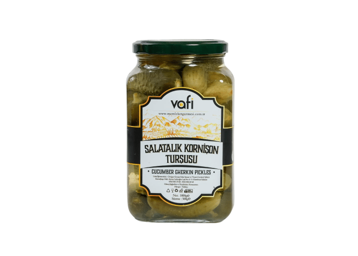 Salatalık Kornişon Turşusu (1500gr) - Memleket Gurmesi