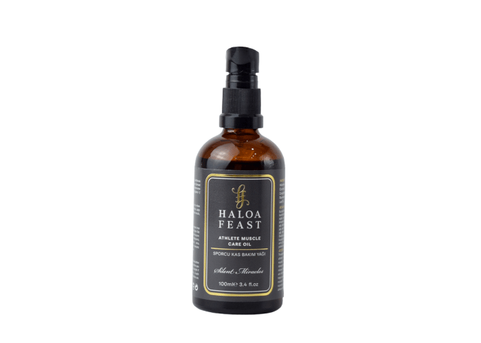 HALOA FEAST Sporcu Kas Bakım Yağı (100ml)