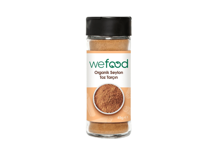 Organik Seylan Tarçın Tozu (45gr) - Wefood