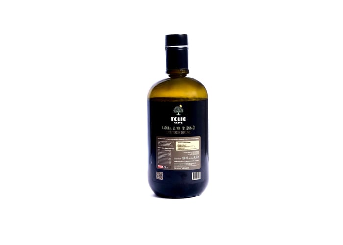 Soğuk Sıkım Natural Sızma Zeytinyağı (750ml) - Tolio Farm