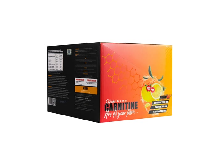 Extreme Synergy Carnitine Shot Limon Aromalı (20 adet x 25ml) - Nowup
